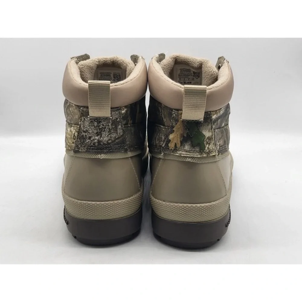 Sperry Cold Bay Chukka Duck Boots Realtree Camo Waterproof‎ Men's 10.5 Olive